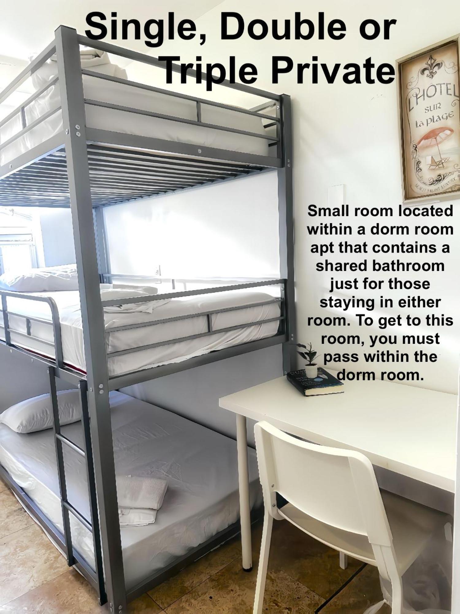 Bikini Hostel, Cafe & Beer Garden (Adults Only) Miami Beach Esterno foto