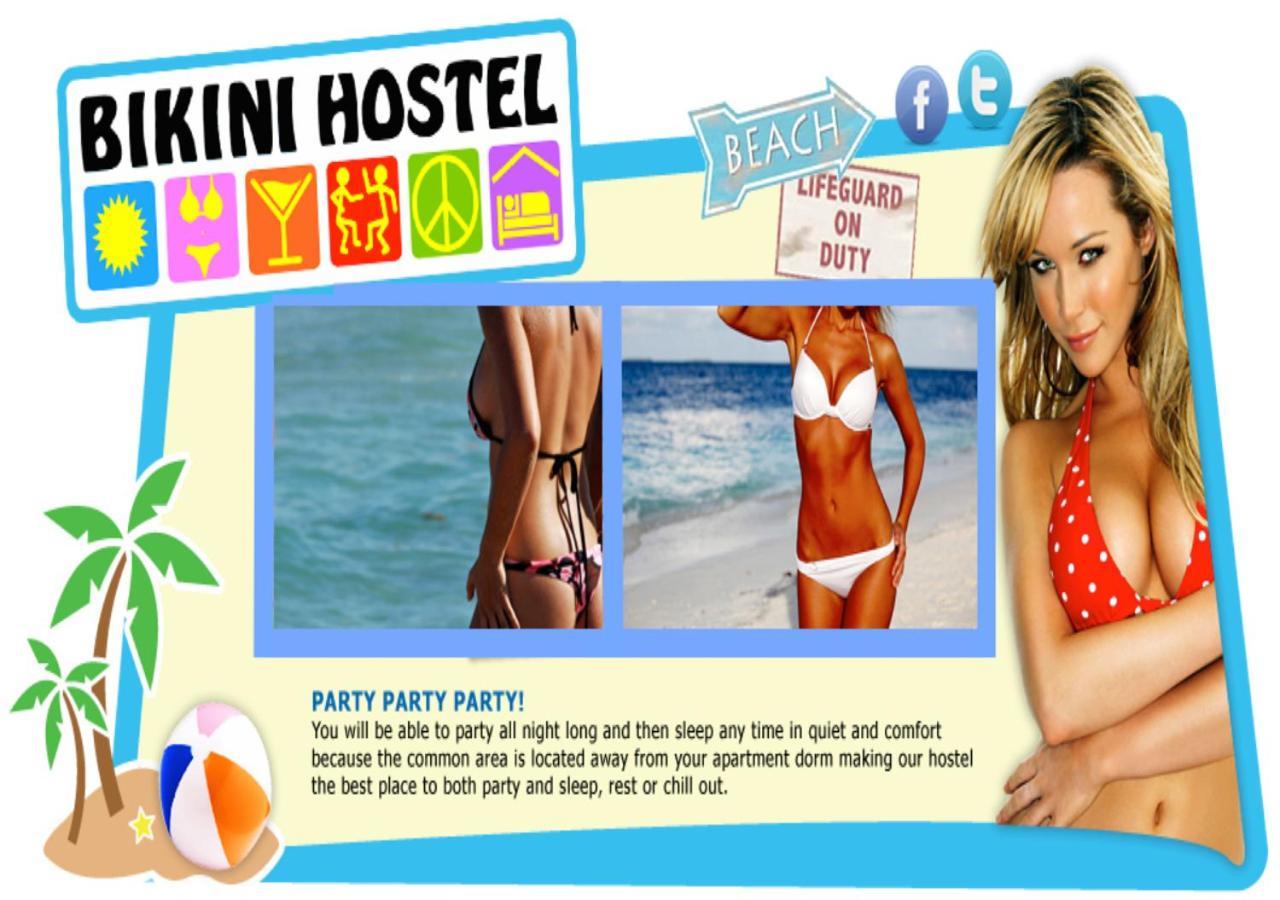 Bikini Hostel, Cafe & Beer Garden (Adults Only) Miami Beach Esterno foto